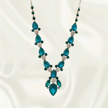 DADA Fashion Exaggerated Diamond Collarbone Necklace