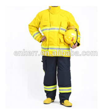 yellow color nomex fire fighter suits, Nomex fire fighting suits, CE Standand