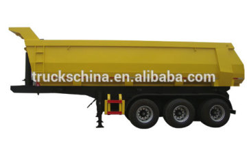 Heavy duty 3 axles Dump tipping trailer