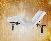 China supplier adjustable electric vibrating bed base with OKIN motor