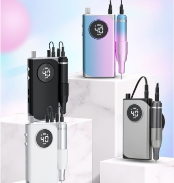 New Manicure Professional Instruments Nail Drill Machine 40000rpm