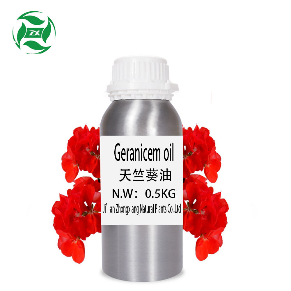 100% pure organic natural geranium essential oil