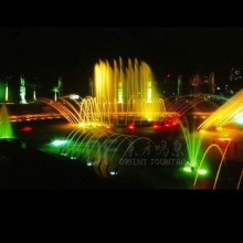 outdoor decrotive music garden light dance fountain