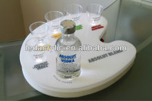 decorative acrylic service trays