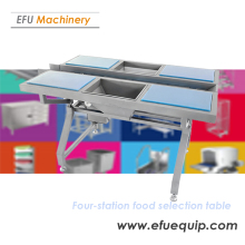 Four Station Food Selecting Table