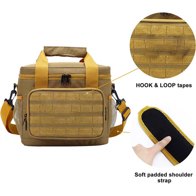 Multi-functional waterproof tactical bag for military fans