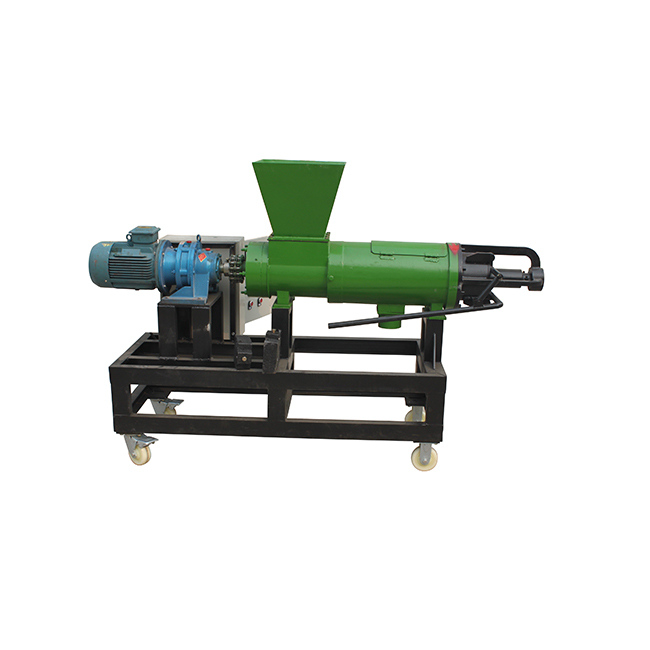 Cow dung dewater sludge liquid solid separator