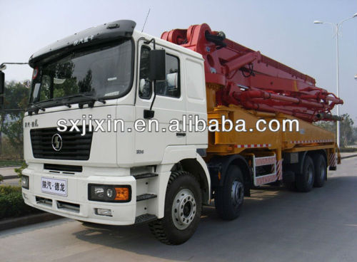 Used truck/ Shaanxi used concrete pump trucks for sale 8x4/42m