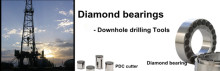 Diamond Bearings For Downhole Drilling Tools
