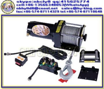 12v electric winches , water-proof 2500 lb atv winch , utv electric winches