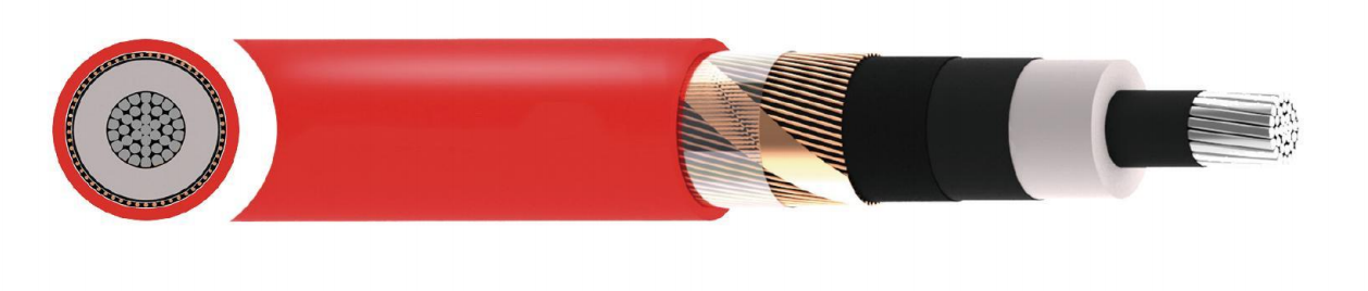 Кабель НА2ХШ 6/10(12)кВ NA2XSH 6/10(12)kV Cable