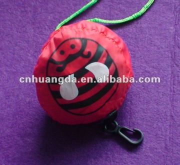 Beatle shape foldable bag