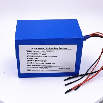 22.2V 6S 20000mAh LiPo Battery Pack - Safe Lipo Battery 20Ah