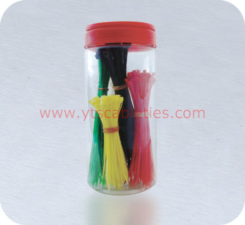 Tie Wraps with Plastic Cylinder