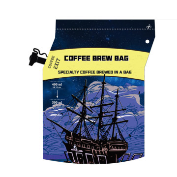 5 oz borse da caffè con piccoli batch con marchio o imballaggio personalizzati