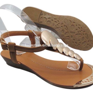 alibaba china supplier sandal ankle high lady sandal