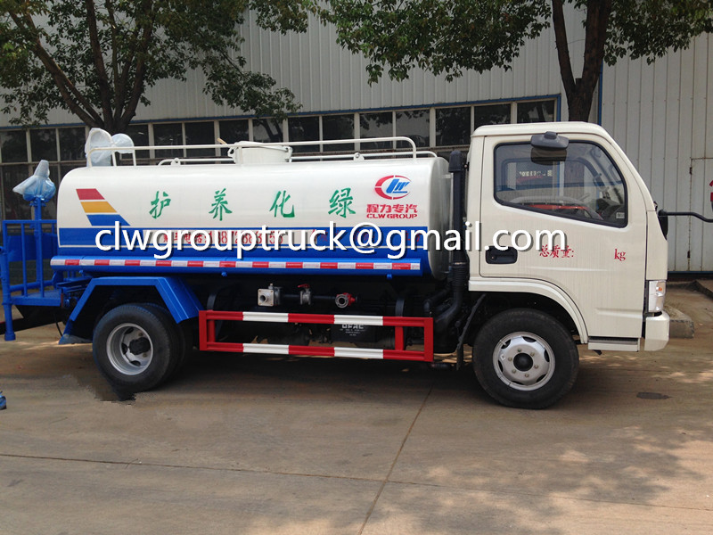 دونغفنغ Kaipute 5.1CBM شاحنة رش المياه