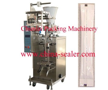 Granule Pouch Forming Filling and Sealing Machine