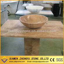 Chinese Brown Travertine Basin
