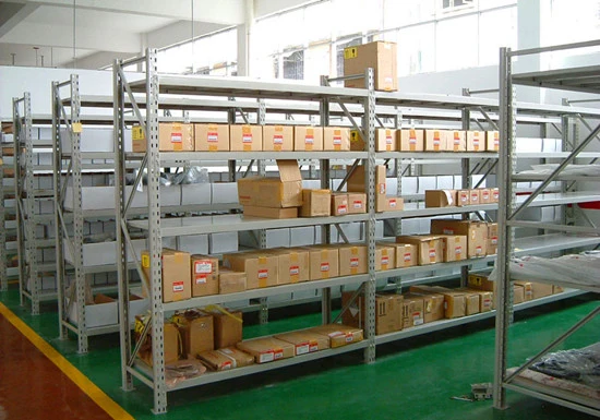 Industrial Medium Duty Long Span Warehouse Storage Racking