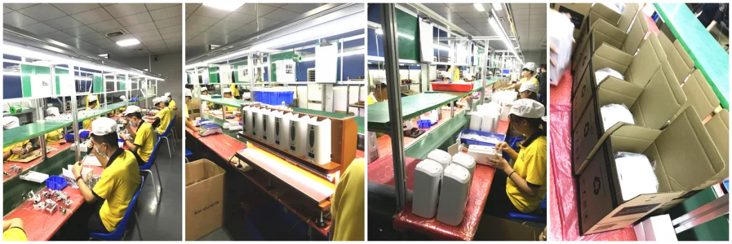 Non Contact Manufacters of Touchless Gel and Foam Sanitizer Automatic Dispenser with Temperture Measurement with Thermal Camera Wall Mounted Floor Stand