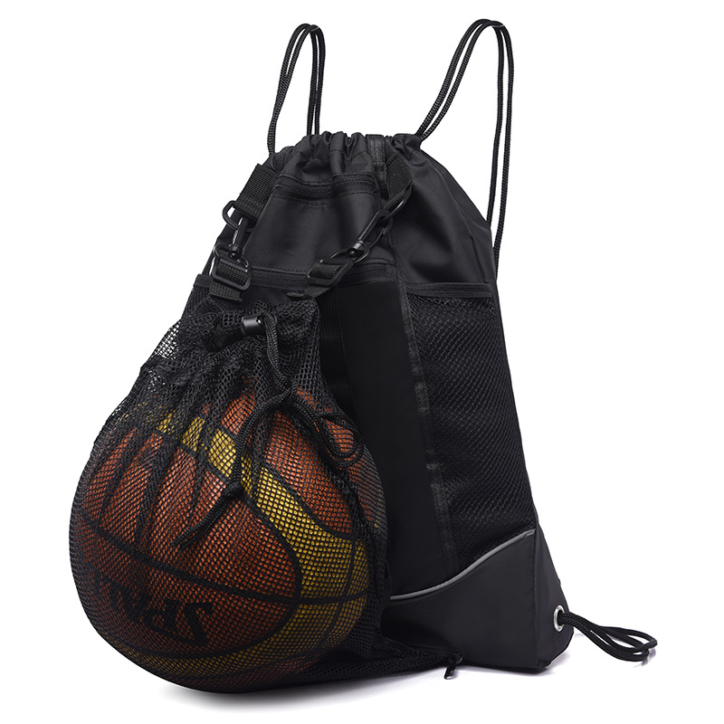 Wholesale Men Storage Basketball School Other Backpacks Custom Gym Sports Travel Riding Bags Removable Drawstring Backpack