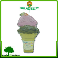 2014 NEW metal name badge with magnetic back