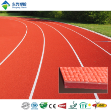 Rubber PVC running track material