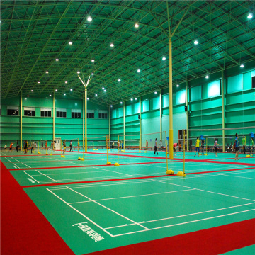 Sol de badminton certifié BWF pour l&#39;intérieur des centres commerciaux