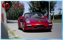 Derek Red Chrome Vinyl Car Wrap For Car Wrapping And Protection