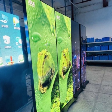 TOPLED Outdoor Scrolling System P1.8 LED Light with Stainless Steel Pitch 2.5: DIY Stand, Pop Movie Table, Reference Poster Display