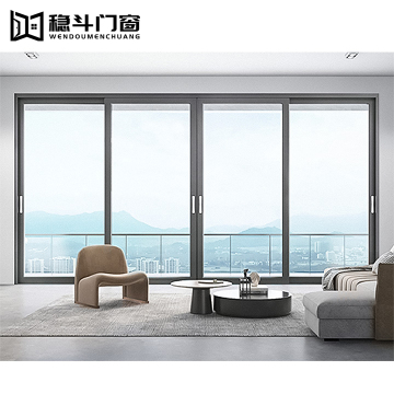 Aluminum Alloy Glass Partition Sliding Doors
