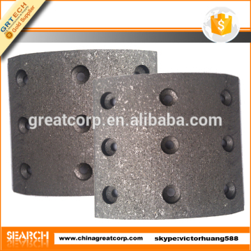 100% non-asbestos truck trailer brake lining