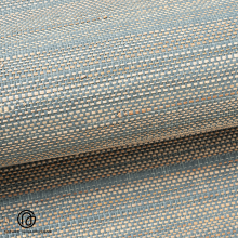 Natural Abaca Banana Leaf Wallcovering AB007 Light Blue