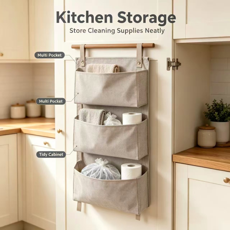 Water Resistant Hanging Storage Pouch
