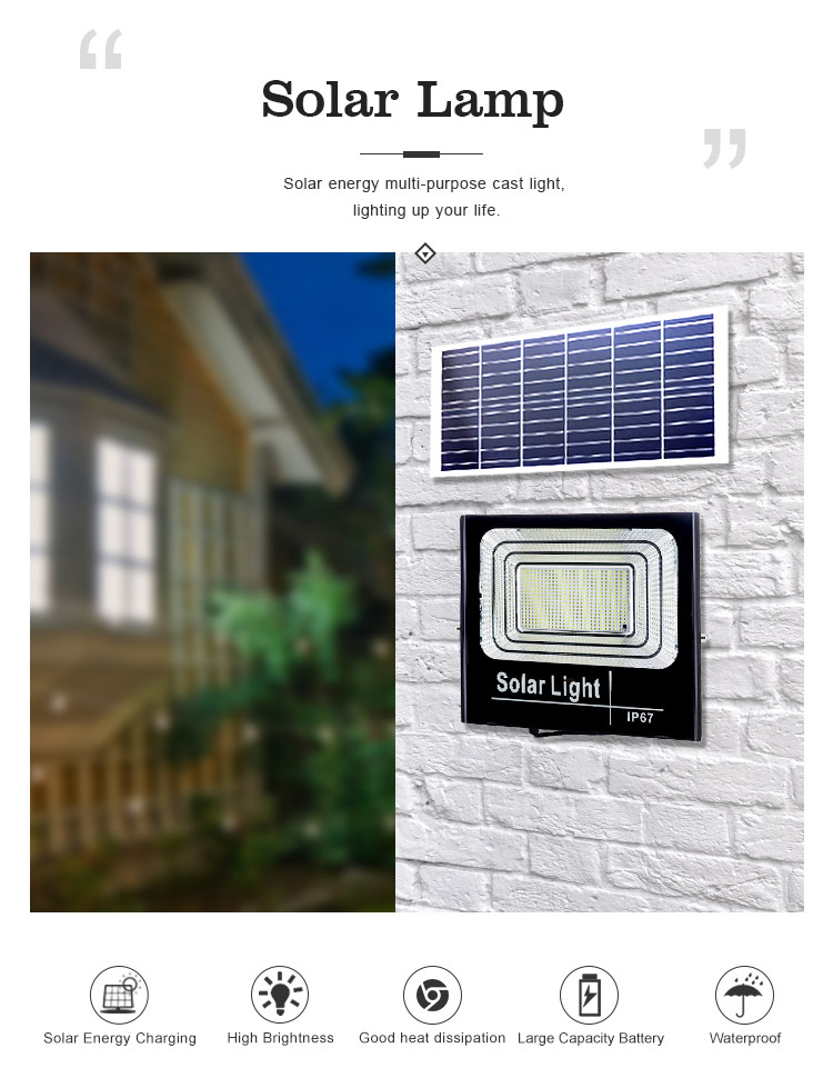 Competitive price waterproof ip67 led solar light parts for outdoor security lighting