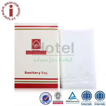Wholesale Disposable Hotel Sanitary Kit Plastic Sanitary Napkin Bag                        
                                                Quality Choice