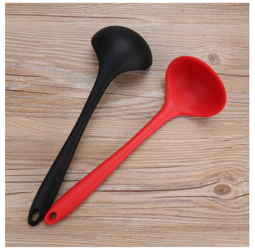 Tahan Suhu Tinggi Alat Dapur Silicone Soup Big Spoon