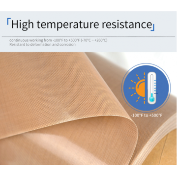 ผ้าใยแก้ว PTFE เคลือบสำหรับแผ่นบาร์บีคิว