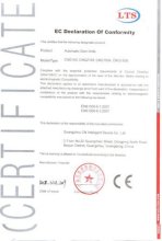 automatic revolving door