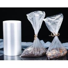 Bolsa de rollo de plástico transparente para envasado de alimentos