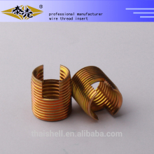 China Color zinc plated steel Self-tapping threaded inserts
