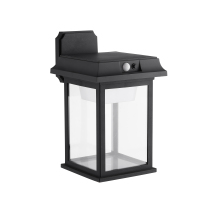 New P748S LED Solar Wall Lamps with Motion Sensor - 7W, IP44, Outdoor Rechargeable