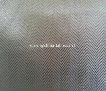 Polyester 230t Herringbone 63D taffeta lining fabric