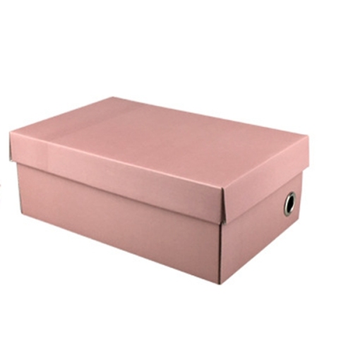 Caja de zapatos de cartón impresa en color CMYK de nuevo producto