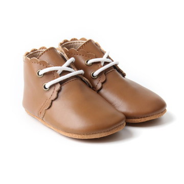 Genuine Leather Baby Oxford Boots Shoes