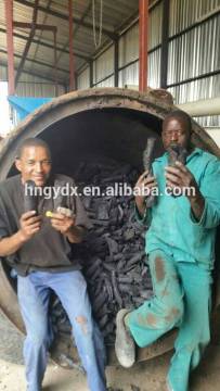 smokeless white hardwood lump charcoal machine