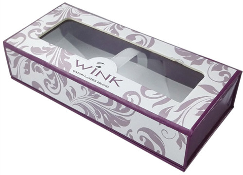 Роскошные картон с магнитом ресницы упаковки Box