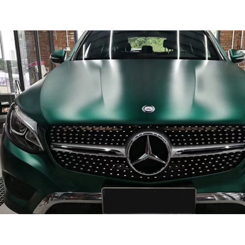 Satin Metallic Emerald Green Car Wrap Wrap Vinyl