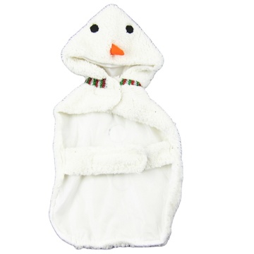 cheap dog pet coat plush snowman dog clothes